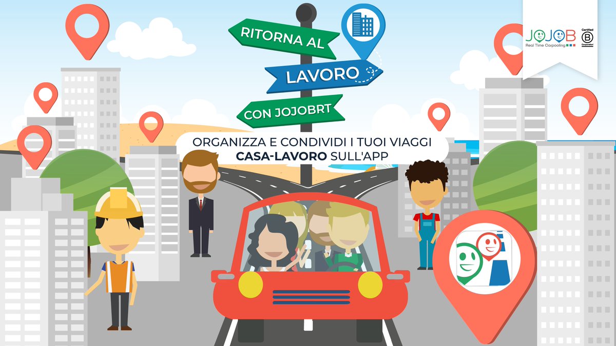 Gli impegni rimandati a settembre iniziano a fissarvi 😥 😨 😅 : buon ritorno al lavoro a tutti voi!

#carpooling #JojobRealTimeCarpooling #mobilitasostenibile #sostenibilitàambientale #ritornoinufficio