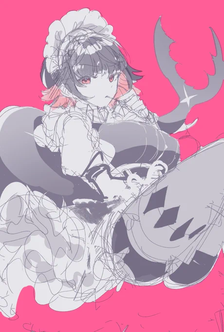 ゼンゼロ絵のラフだけどんどこ溜まっていくよぉ～