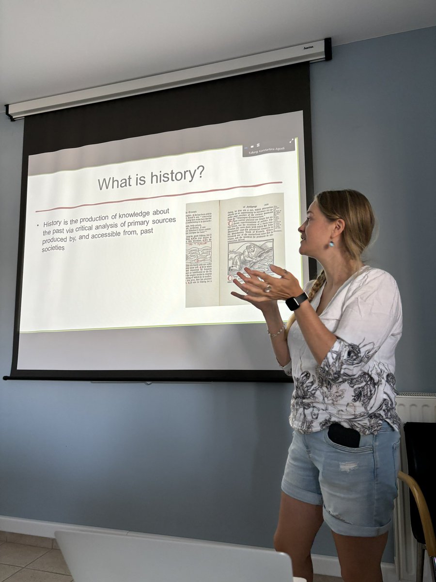 Q-MARE (@q_marewg) on Twitter photo Day 2 of Q-Mare workshop with <a href="/ruththurstan/">Ruth Thurstan</a> <a href="/maf_world/">Marine Animal Forest of the World</a> <a href="/PAGES_IPO/">Past Global Changes</a> talking about historical sources to identify human impacts on marine ecosystems Day 2 of Q-Mare workshop with <a href="/ruththurstan/">Ruth Thurstan</a> <a href="/maf_world/">Marine Animal Forest of the World</a> <a href="/PAGES_IPO/">Past Global Changes</a> talking about historical sources to identify human impacts on marine ecosystems
