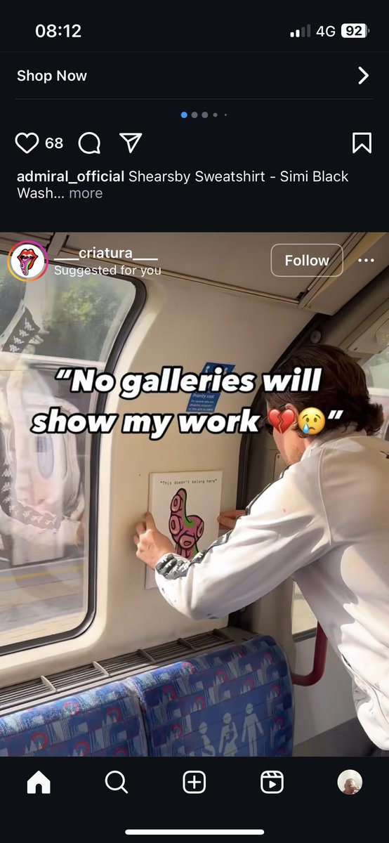 It’s because your ‘work’ is of no value, it’s not even bad bad. You’re not an outsider, you’re a charlatan.