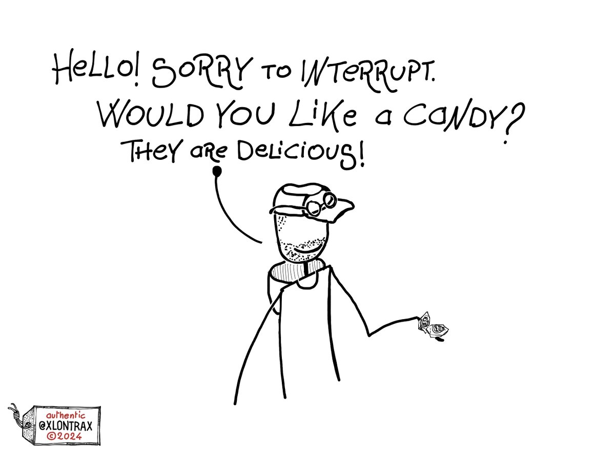 How I went from the 3 excuses to giving away candies?

The whole story in my last Keep the Creative Juices Flowing newsletter

The link is in bio, if you like.

#creativity #KindnessMatters