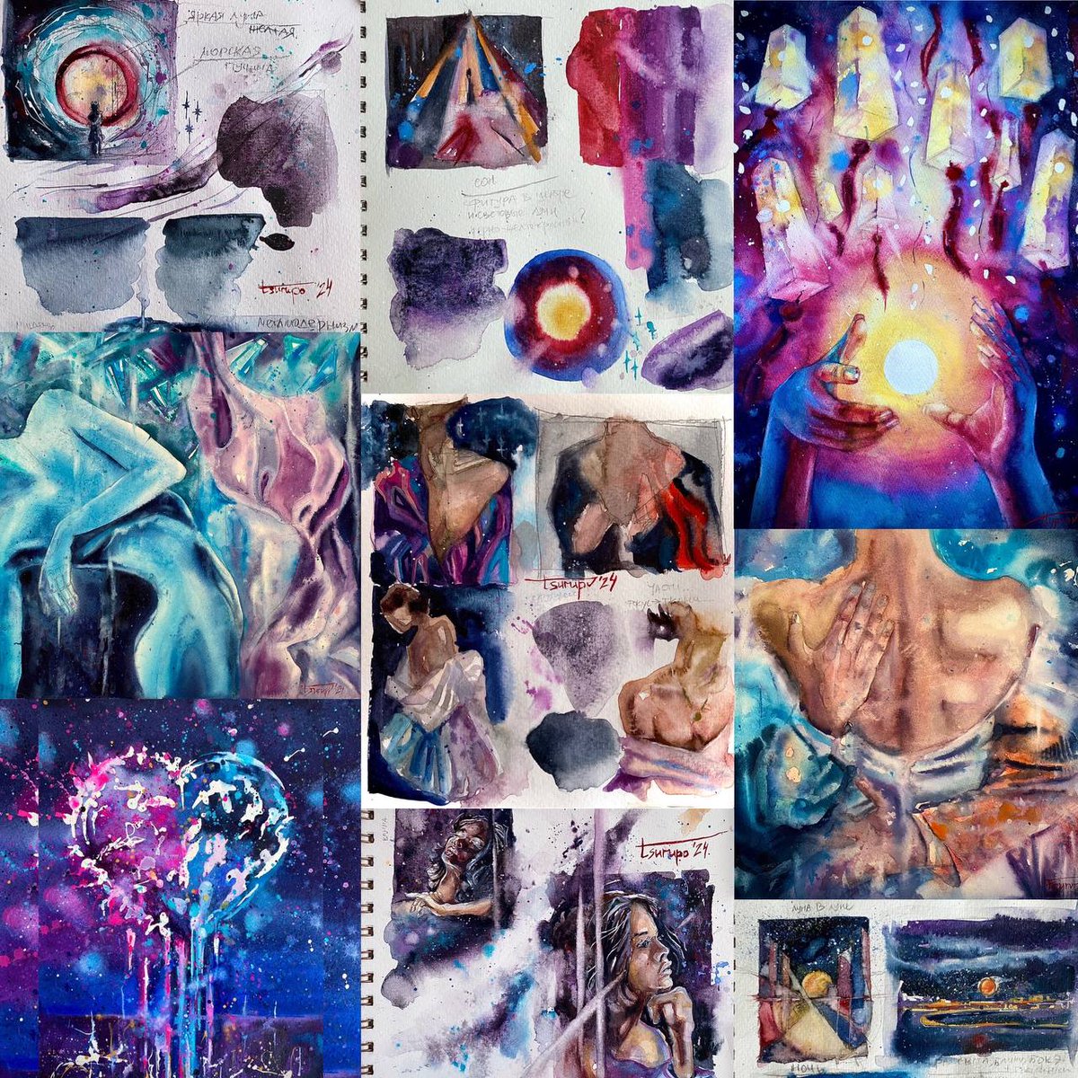 GM🤍
Happy #TEZOSTUESDAY

I'm a traditional watercolor artist in NFT for 1 year and tomorrow I'll delight you with a new drop. But first I want you to check out my latest editions! I want to SOLD OUT these watercolor art to make way for a new one!

From 3 $XTZ . Go for it!🌟
