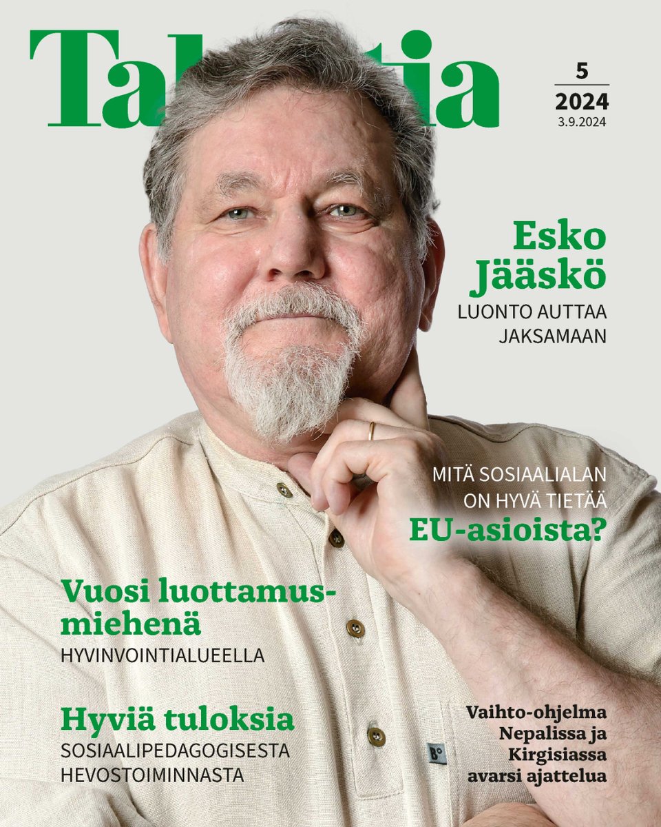 LehtiTalentia's tweet image. Uusi #Talentia-lehti ja #Kasvu ilmestyivät! 🍏

🐴 Talentia-lehdessä ääneen pääsevät hyvinvointialueiden luottamusmiehet. Käsittelyssä myös sosiaalipedagogisen hevostoiminnan hyvät tulokset ja pisarapuuttumisen malli kiusaamiseen. 

Lue näköislehdet: talentia.lukusali.fi/#/