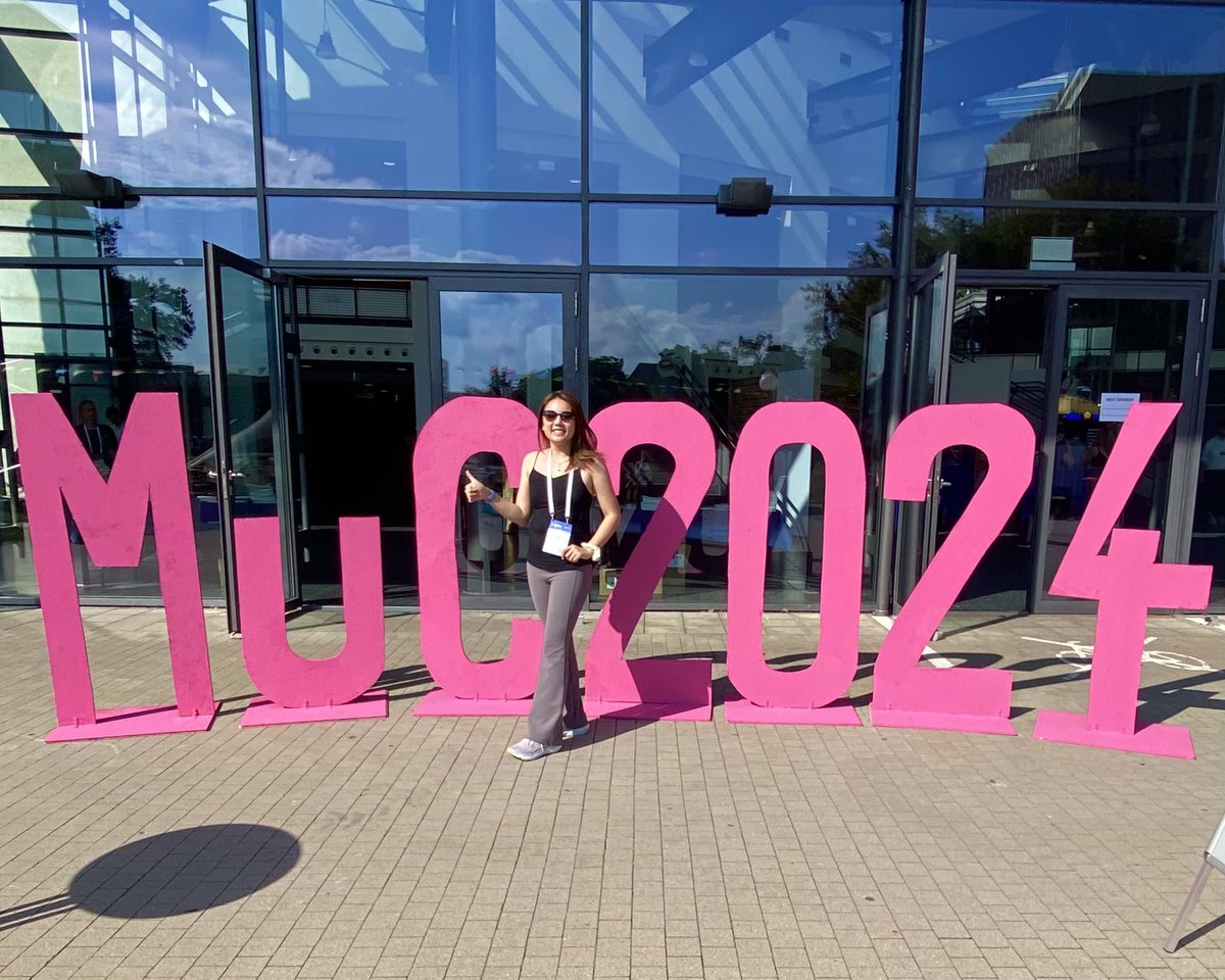 JunyaoHCI's tweet photo. Day 2 @mucConf looking forward to see more inspirational projects and researches. 😌
#hci #mci #muc2024 #karlsruhe https://t.co/qEUIb23sOe