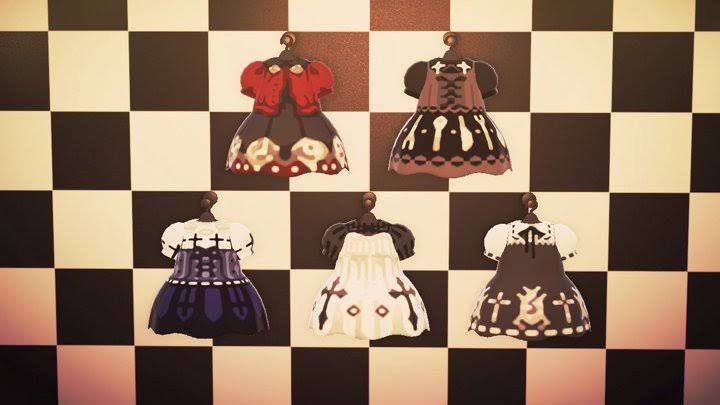 「あつ森 ロリータ」で検索するとほぼトップで出てくる私のマイデザイン。
当時スティックが壊れるほど一生懸命作ってた。
今見ても超キュート。 