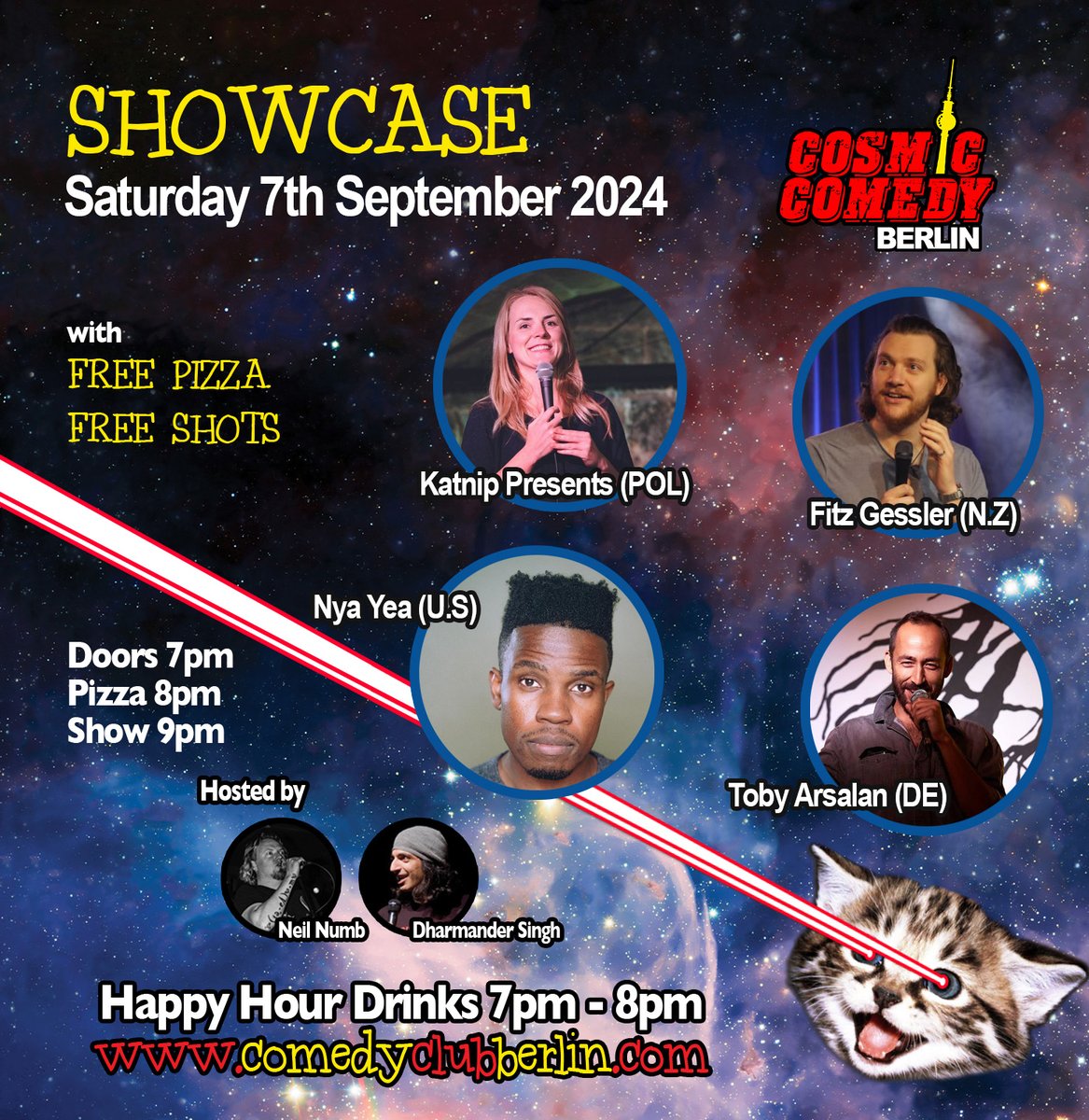 Cosmic Comedy Berlin tweet media