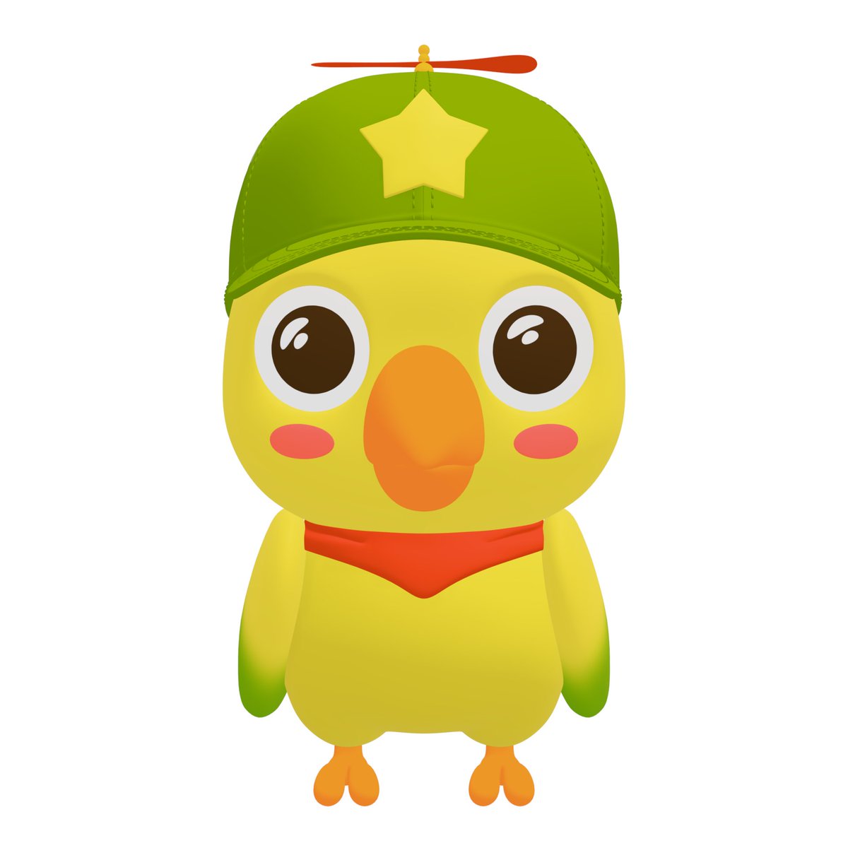 The final version of SAINO's new character Wing 3D will be shown to you first