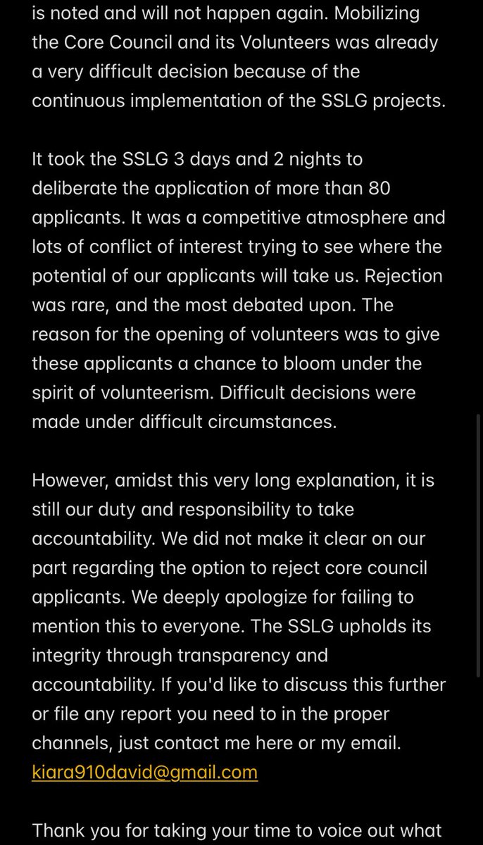 graysckale's tweet photo. good day to everyone! i hope this clears the air 🙏😞

In light of the recent tweets in the Batch '25 Confessions, i've decided to address them because these are serious allegations and are not meant to be taken lightly. https://t.co/mZmuVh9Lfm