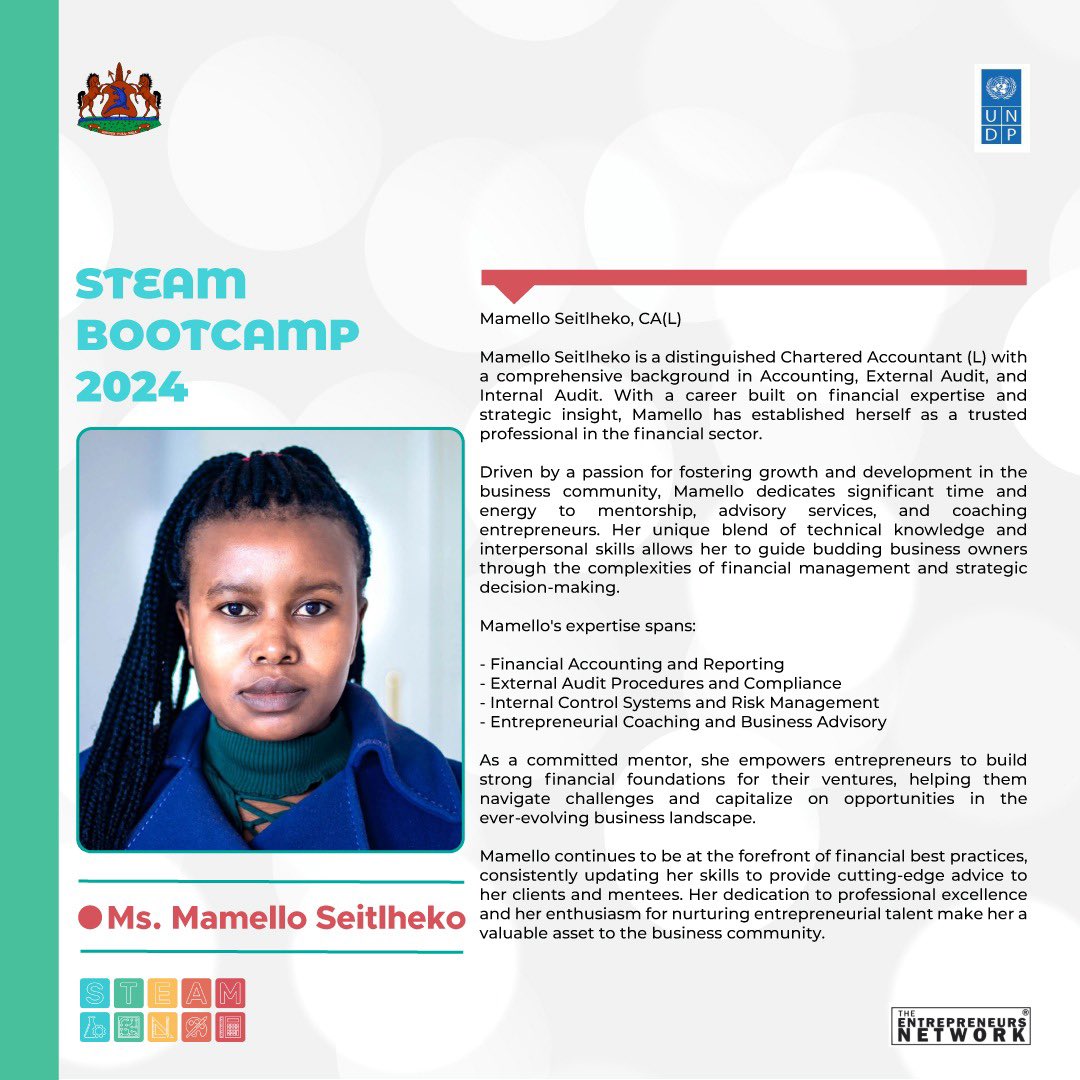 DAY THREE of the #STEAM2024 Bootcamp and today we are all about the numbers! Money talks as the STEAMers dive into a day filled with financials with our knowledgable facilitators leading the theme Finance.
Stay tuned to see how the day turns out for the Steamers!