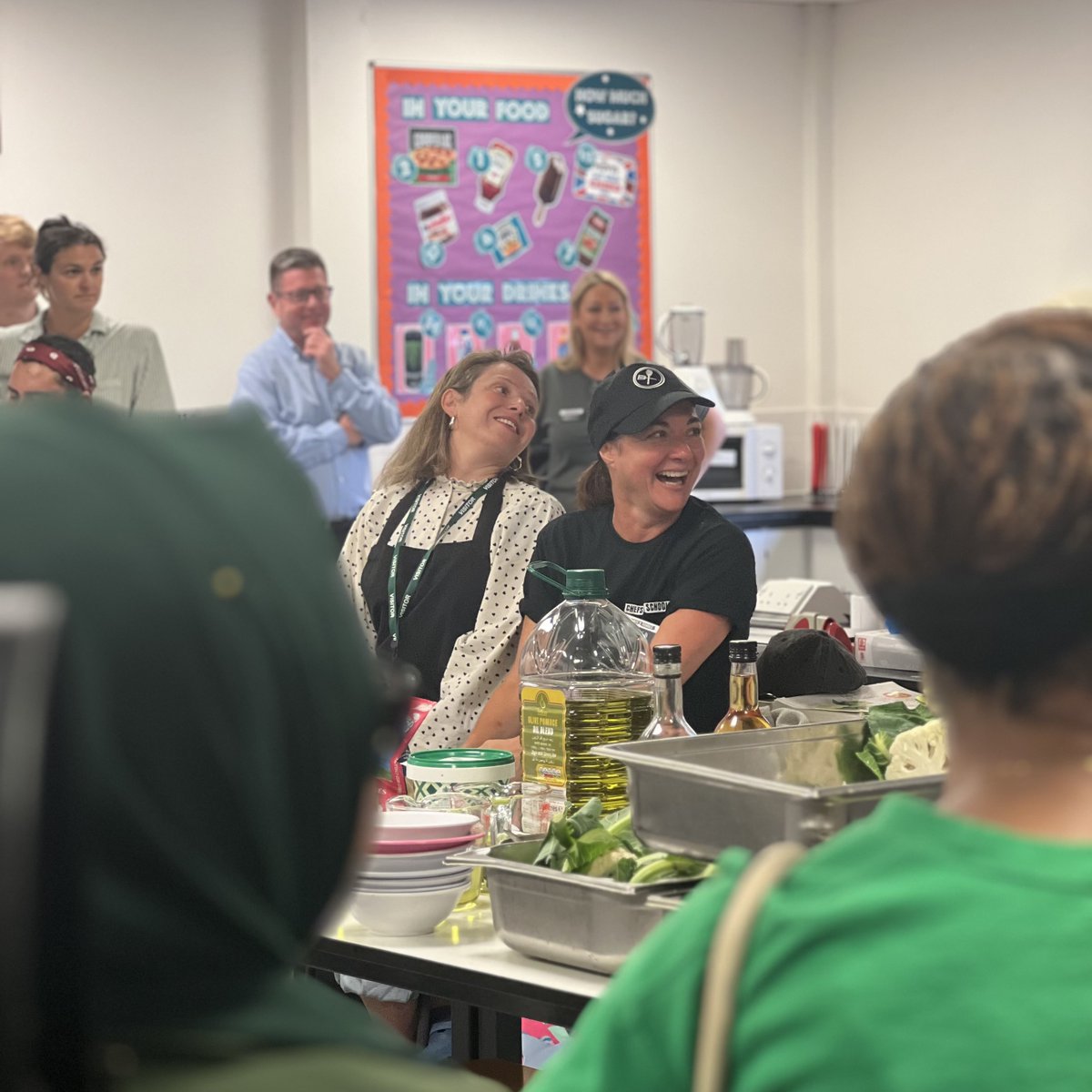 ChefsinSchools (@chefsinschools) on Twitter photo What a fantastic day at #ChefCon24! 🙌
So much energy, from cooking & growing demos to inspiring talks. Our panel with <a href="/sfmtweet/">School Food Matters</a>, <a href="/saltbutterbones/">Nicole Pisani</a>, Russ from Pokey Kitchen, and Cynthia from <a href="/school21_uk/">School 21</a> shared amazing stories and their passion for transforming school food! What a fantastic day at #ChefCon24! 🙌
So much energy, from cooking & growing demos to inspiring talks. Our panel with <a href="/sfmtweet/">School Food Matters</a>, <a href="/saltbutterbones/">Nicole Pisani</a>, Russ from Pokey Kitchen, and Cynthia from <a href="/school21_uk/">School 21</a> shared amazing stories and their passion for transforming school food!