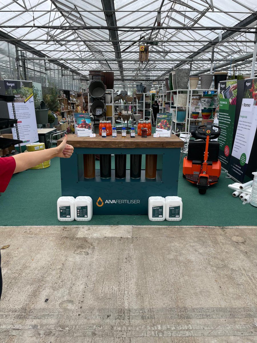 SoilManJoe's tweet image. @AivaFertiliser is live on @fargro stand at four oaks, come to the holistic fertiliser company to discuss peat free growing, nutrition management and optimising fertiliser usage!