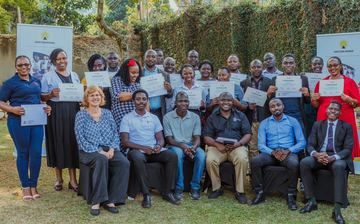 EinsteinRising's tweet photo. Congratulations to the hardworking and innovative teams of 25 social businesses for successfully completing our #ST4A Seed Program! 

We hope the past 3 months of intensive training have met your expectations and provided valuable insights to take your business to the next level. https://t.co/nsJRjhxR7k