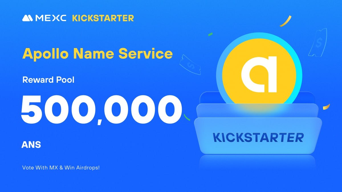 MEXC_DE's tweet photo. #ApolloNameService , ein universeller Omnichain-Namensdienst, der über 40 Blockchains unterstützt, kommt zum #MEXCKickstarter 🚀

🗳Stimme mit $MX ab, um Airdrops zu teilen
📈 $ANS /USDT-Handel: 04.09.2024, 05:00 Uhr

Details: https://t.co/RjTVJMnkFP https://t.co/TtstaedvpV