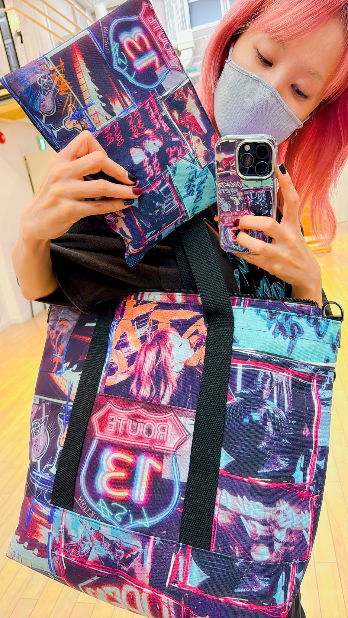 LiSA カクテルパーティー　トートバッグ LiSA カクテルパーティー トートバッグ