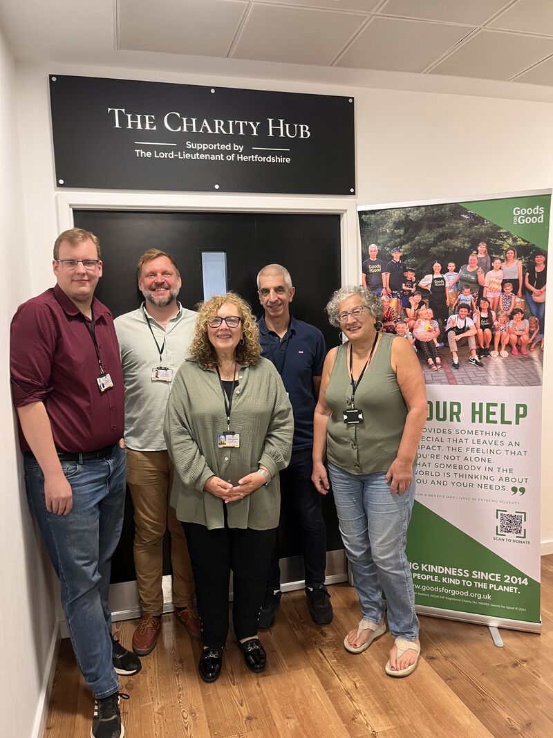 W3RT CVS Official (@cvsw3rt) on Twitter photo We are delighted to welcome <a href="/GOODSFORGOODuk/">GOODS FOR GOOD (GLOBAL)</a> as the newest member at the Lord Lieutenant's Charity Hub at Warner Brothers Studios in Leavesden.
Goods for Good are a #Watford based charity providing humanitarian aid to vulnerable people in the UK & overseas
#W3RTCVS We are delighted to welcome <a href="/GOODSFORGOODuk/">GOODS FOR GOOD (GLOBAL)</a> as the newest member at the Lord Lieutenant's Charity Hub at Warner Brothers Studios in Leavesden.
Goods for Good are a #Watford based charity providing humanitarian aid to vulnerable people in the UK & overseas
#W3RTCVS