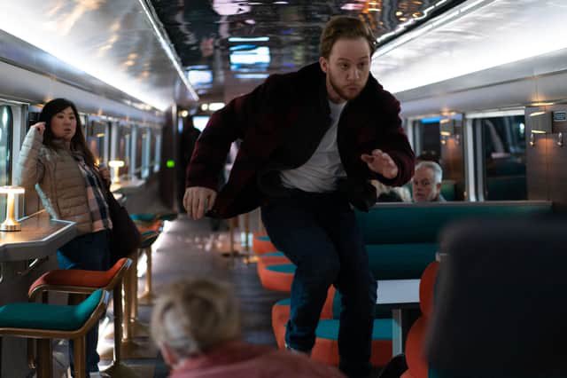 brianjaffa's tweet photo. 🚆 All aboard for Nightsleeper: My @scotsman_arts long-read on Scotland’s new real-time “hackjack” TV thriller - set on a Glasgow-London sleeper service taken over by cyber terrorists. 🚆 https://t.co/mHDJyt95KK @TheScotsman https://t.co/YSRl6O1ZOm