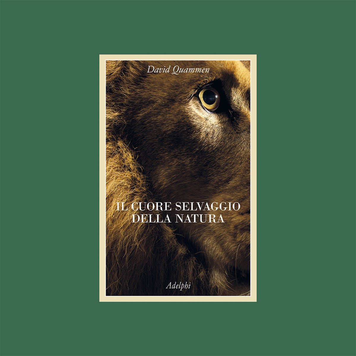 «David Quammen ci conduce, in questo straordinario reportage, alla scoperta della natura selvaggia e della sua abbagliante – ma ogni giorno più precaria – biodiversità».

Da oggi in libreria "Il cuore selvaggio della natura" di David Quammen.