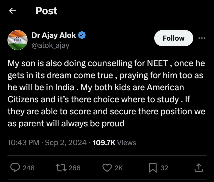 Should BJP appoint individuals to sensitive posts - who's immediate family members are US Citizens??
On one side the party says that Soros / CIA / US Govt are working to undermine the Modi Govt - on the other hand their own cabinet ministers / spokespersons are rushing their kids