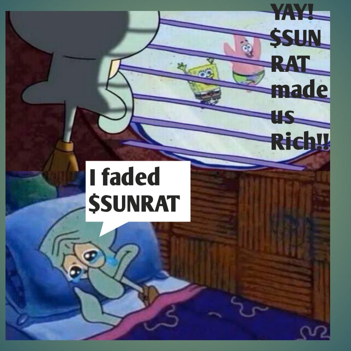 GM #Tronics 👋 🫡

Rise and shine with SUNRAT ☀️🐀 

The meme coin that's more than just fun, it's a movement 🫡

Join the SUNRAT community and watch your investments glow 💫

#SUNRAT #TRON #MemeSeason