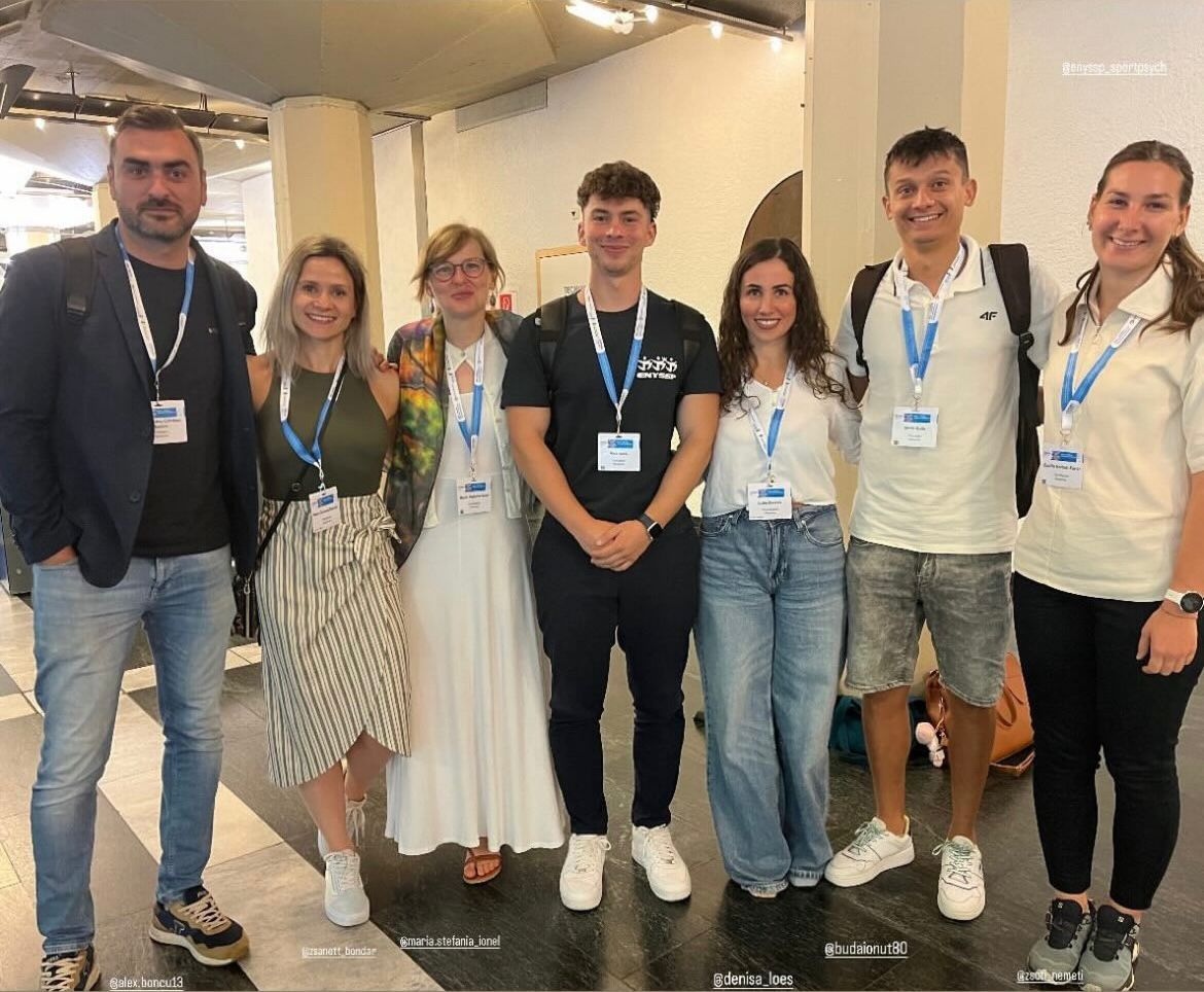 RiddleLab_UBB's tweet image. Dr Maria Stefania Ionel delivered a great oral presentation on the &quot;Climbing Anxiety Scale (CAS-20): Preliminary Development and Validation&quot; at the FEPSAC (European Federation of Sport Psychology) Congress (Innsbruck, Austria), the largest Sport Psychology Conference in Europe😊