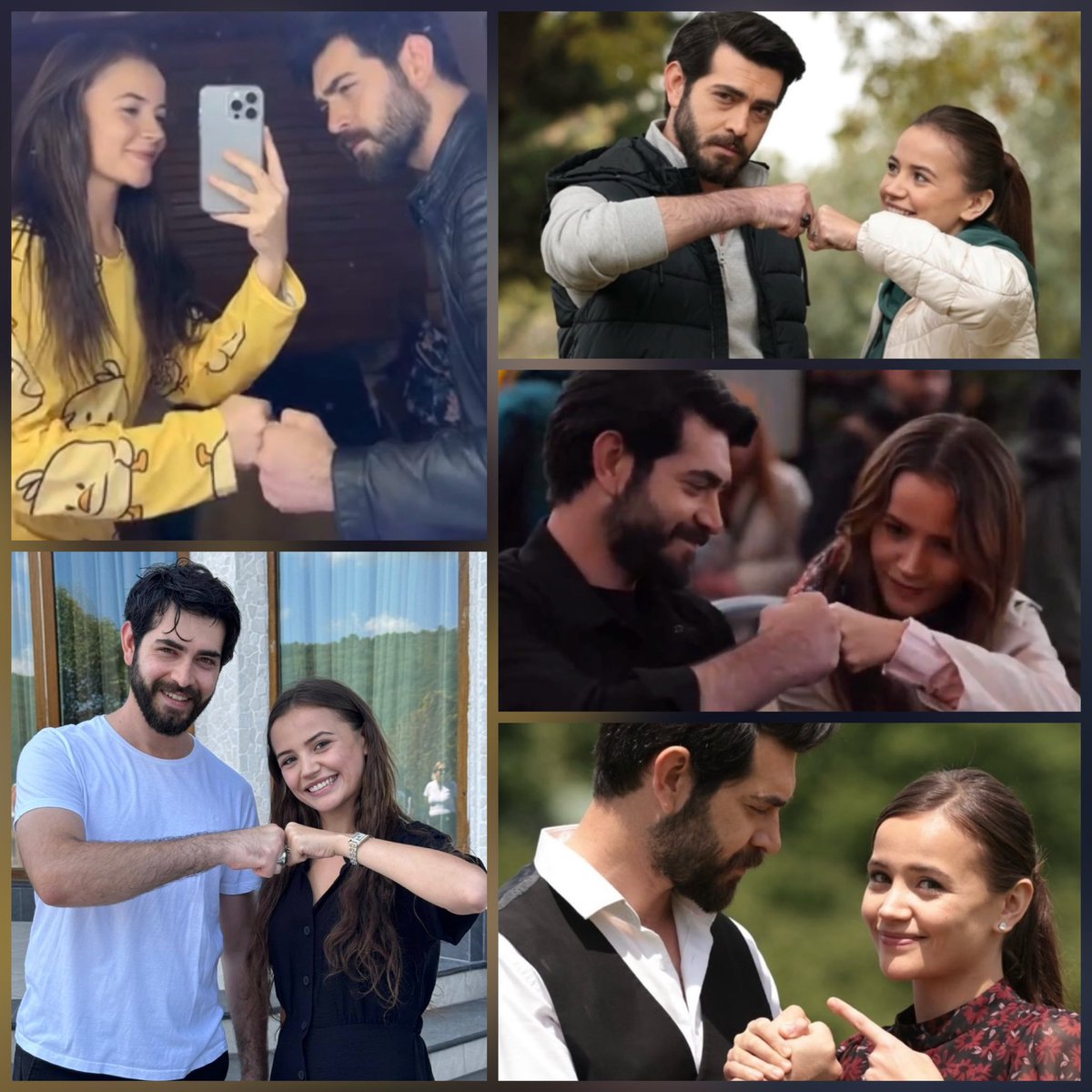sevsevdos's tweet photo. Neyse ki, Taklitler Aslını Yaşatıyor!😎
#YağBar 🤍🤜🏻🤛🏻

#YağmurYüksel #BarışBaktaş 
 #KanÇiçekleri #DilBar https://t.co/v5I2YG92ad
