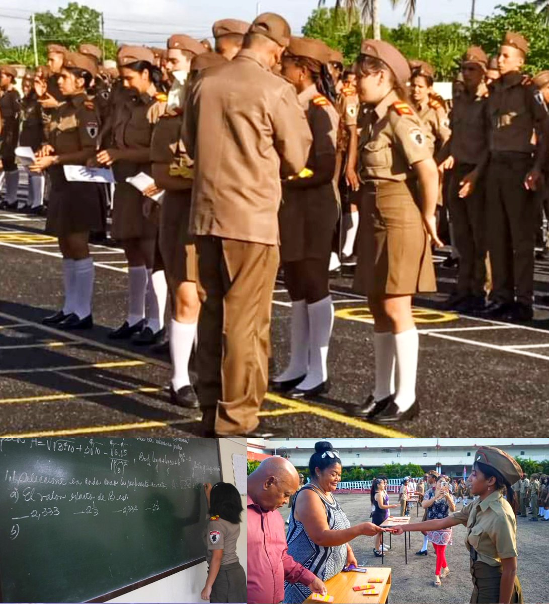 EjtoOccidental's tweet photo. 🔴🟢🟠| INICIO DEL CURSO ESCOLAR EN LAS ESCUELAS MILITARES CAMILO CIENFUEGOS.
Hoy es un día de fiesta para la educación🇨🇺,nuevamente se abren las puertas de las aulas,lugar donde se forjan las nuevas generaciones de patriotas, la continuidad de la Revolución.
 #DeRegresoALasAulas https://t.co/OEbL8rHhds