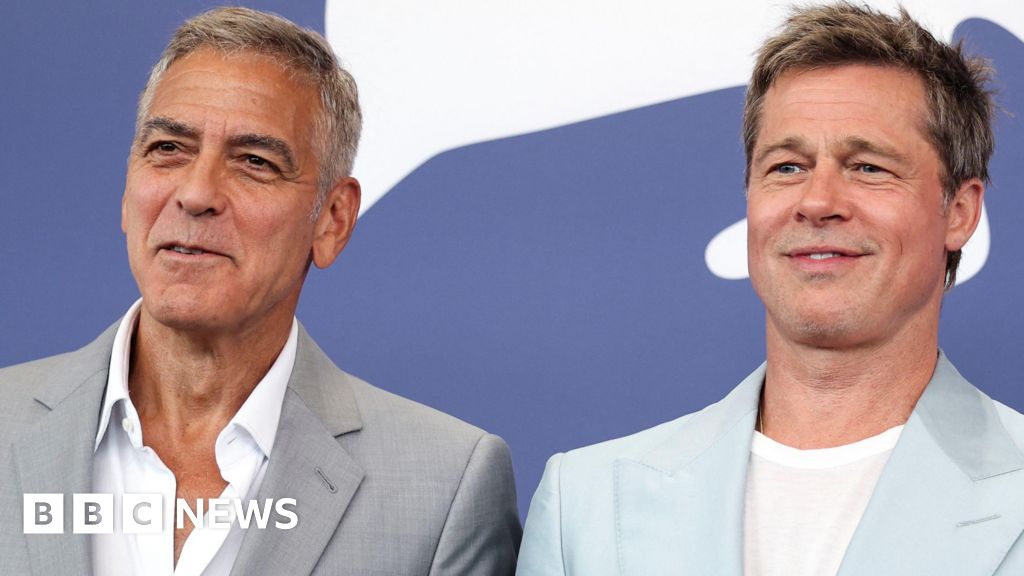 PercyFilth_'s tweet photo. Clooney and Pitt on reuniting as they get older https://t.co/9590NxcCq7 https://t.co/EqUGfSTQ8R