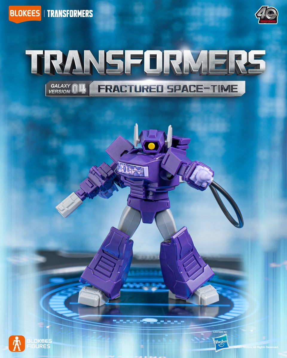 Introducing Shockwave from #Transformers GV04 by Blokees! A true master of logic and strategy, Shockwave’s relentless quest for power makes him a formidable force even Megatron respects. Ready for his cold, calculated control?

#Transformers #Blokees #Shockwave #TransformersG1