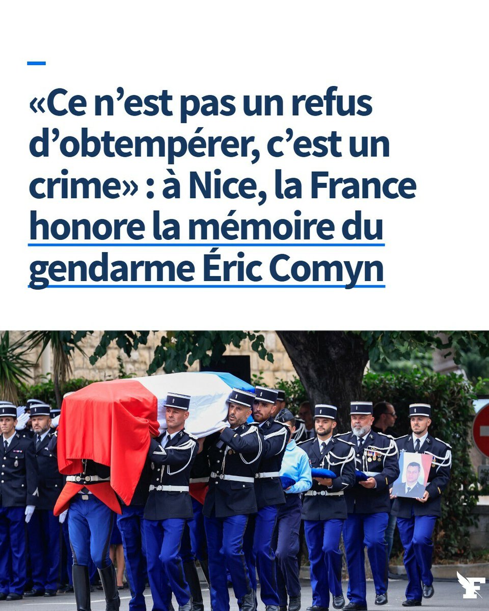 Le_Figaro's tweet photo. Dans un vibrant hommage, Gérald Darmanin a salué ce « héros du quotidien », tué après un refus d’obtempérer le 26 août dernier.
→https://t.co/OJUVUuAjCJ https://t.co/Q07UmUlSGu