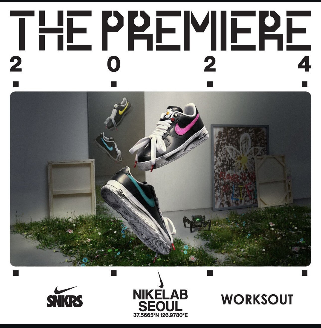 EmPressKWON on X NIKE LAB SEOUL 2024 THE PREMIER where sneakers culture and art meet the world s first collaboration products as well as the works of local artists inspired by directors with