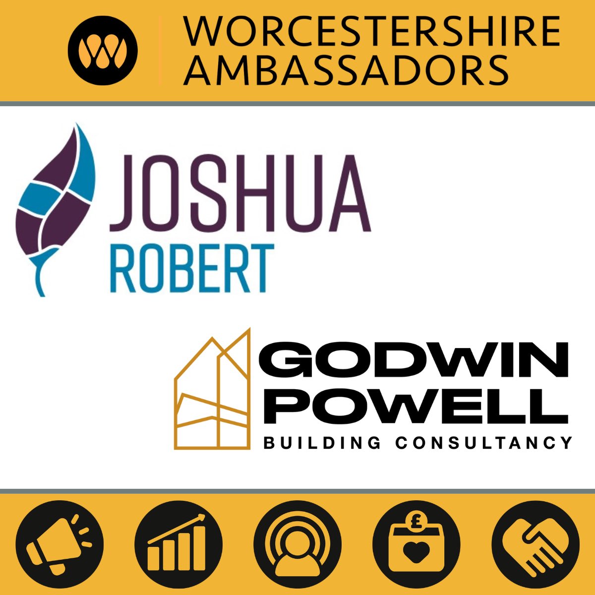 Worcestershire Ambassadors (@worcambassadors) on Twitter photo There’s only one week to go until our cricket day at <a href="/WorcsCCC/">Worcestershire CCC</a> and we’d like to take this opportunity to thank our sponsors <a href="/joshuarobertrec/">Joshua Robert Recruitment</a> and Godwin Powell.
We couldn’t run these events without our fantastic sponsors.
Thank you! There’s only one week to go until our cricket day at <a href="/WorcsCCC/">Worcestershire CCC</a> and we’d like to take this opportunity to thank our sponsors <a href="/joshuarobertrec/">Joshua Robert Recruitment</a> and Godwin Powell.
We couldn’t run these events without our fantastic sponsors.
Thank you!