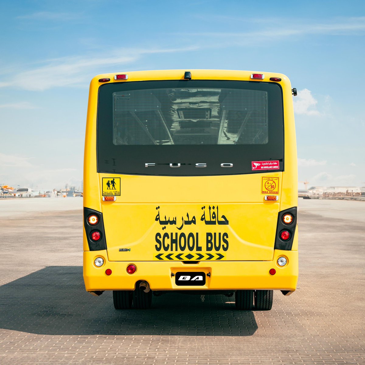 alhabtoormotors's tweet image. جاهز لموسم العودة إلى المدرسة، حافلة FUSO #BAbus تضمن رحلة آمنة ومريحة.

#fusotrucks #BA #AlHabtoorMotors