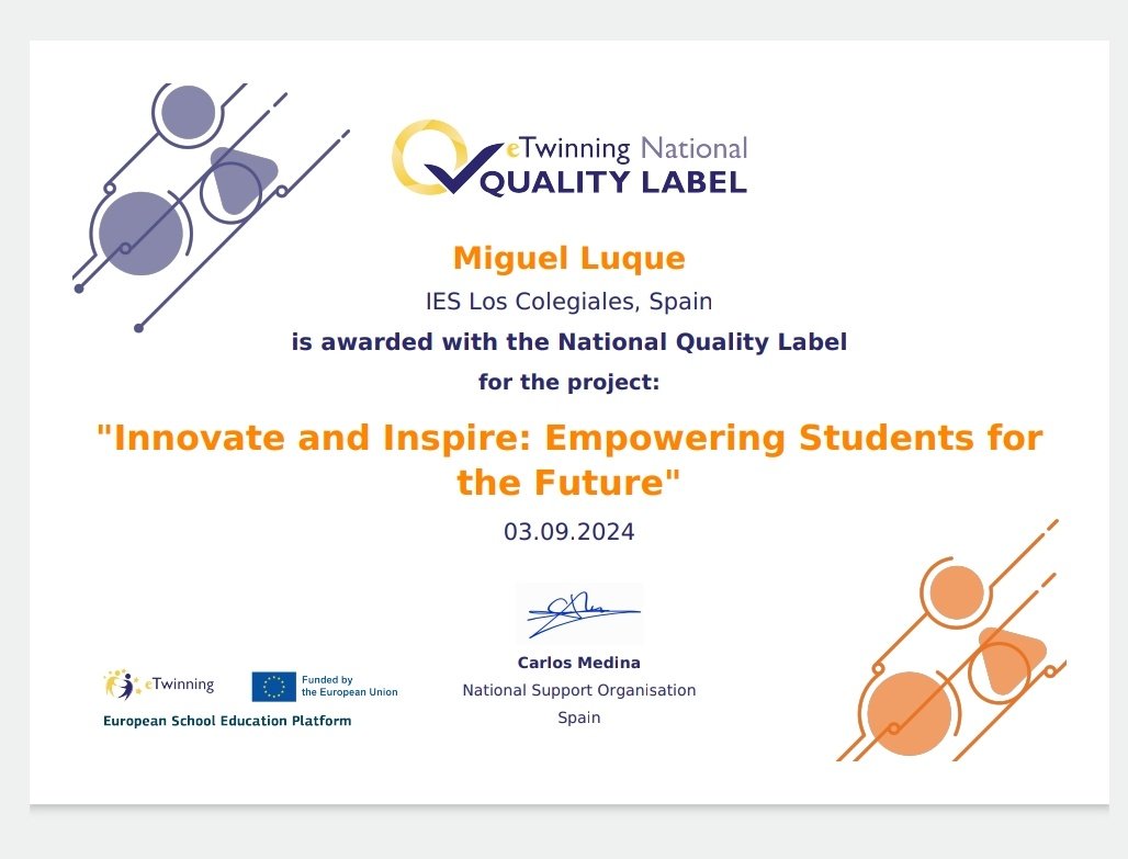 eTwinning IES Los Colegiales tweet media