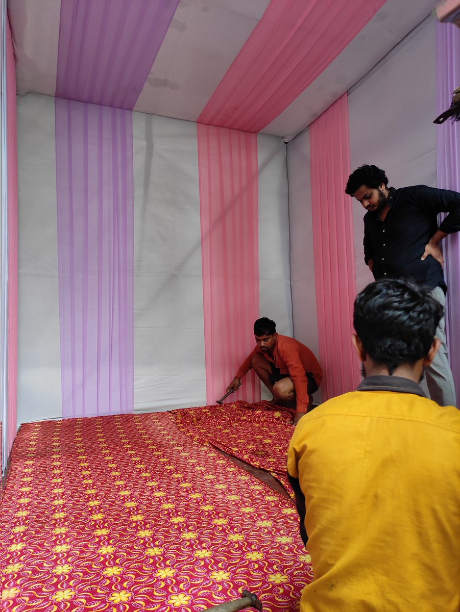 abhisheksvaliya's tweet image. Starting the mandap and decoration prep for Ganesh Chaturthi! 🎉🛕 Excited to welcome Bappa into our home with love and devotion. 🕉️✨ #GaneshChaturthi #FestiveVibes #PreparationMode #Festival #GaneshChaturthi2024