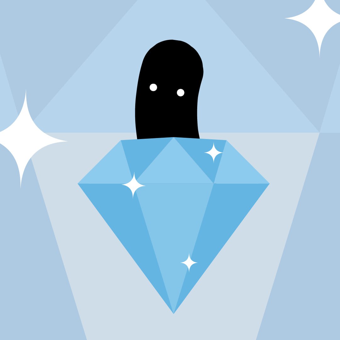 WI are surrounded by diamonds.