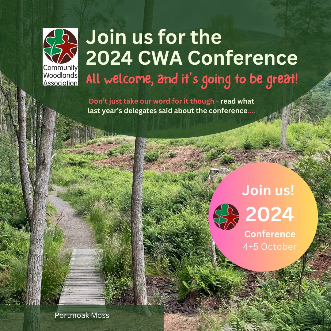 Community Woodlands Association tweet media