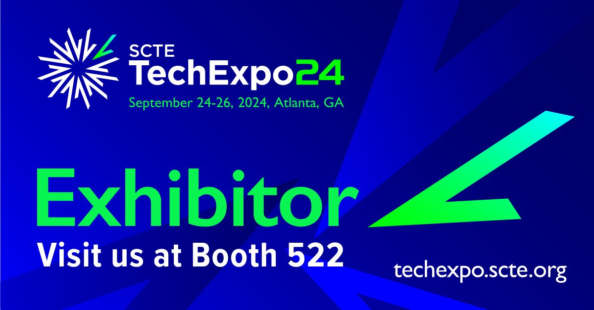 PrecisionOT's tweet photo. We’re only 3 weeks away from @scte Cable-Tec Expo! Be sure to visit us at Booth 522. Our fellow Broadband Solutions Portfolio partner, @PPC_Broadband will also be on-site at booth 820. See you there! #SCTEExpo #CableTecExpo #Telecommunications #Networking #Innovation https://t.co/Ah8DXsesIJ