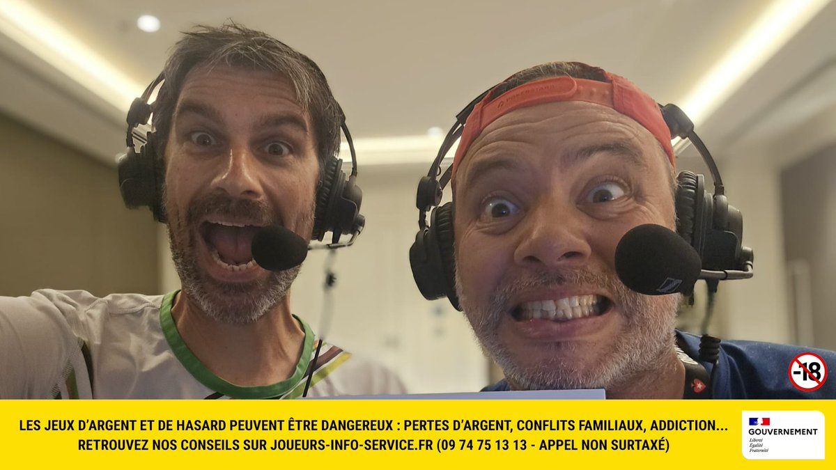 Le deuxième jour du tournoi principal du tour de poker européen est en direct...

Vous n'avez pas compris ? Le Day 2 de l'#EPTBarcelona est en live avec <a href="/Bennyestud/">Benjamin Bruneteaux</a>  &amp; <a href="/Yuestud/">Julien BRECARD</a> !

Ne soyez pas en retard, <a href="/SimonWiciak/">Tablerazzz</a> est là !

📺 psta.rs/YoutubeFrance
🎥 psta.rs/TwitchFrance