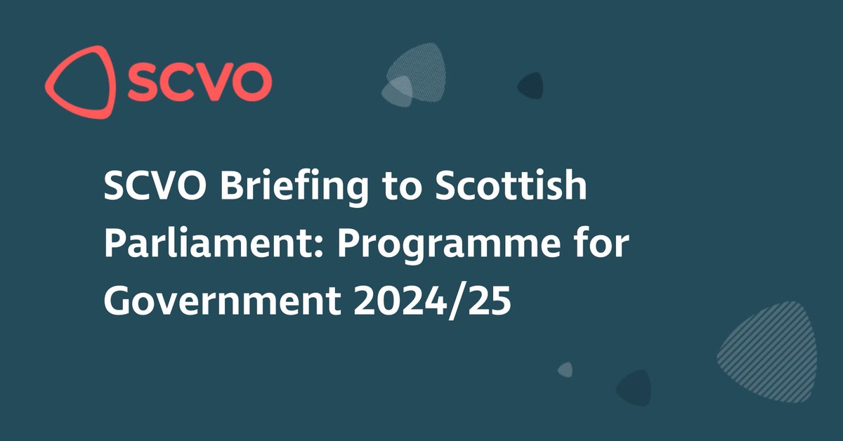 Tomorrow's Programme for Government from the Scottish Government must include urgent action to deliver multi-year funding and progress Fair Funding to support voluntary organisations, their staff and their volunteers, and the people and communities our sector works with. 

Read
