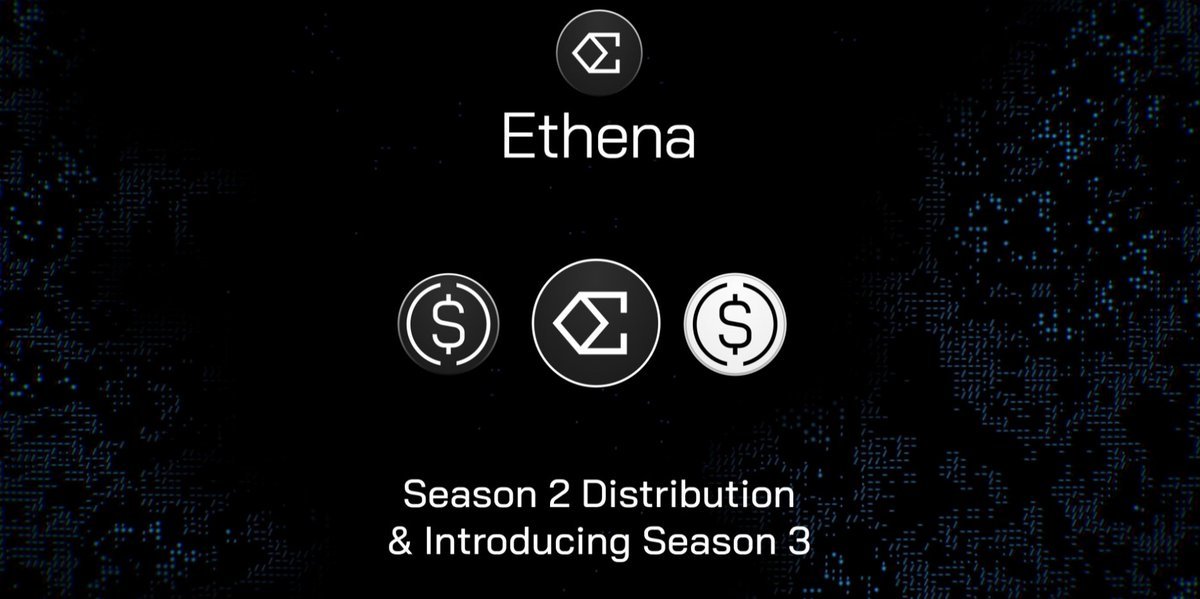 TheAirdropCoach's tweet photo. Ethena Season 2 Airdrop Claim Date Announced

Ethena  just dropped major updates about the Season 2 airdrop and what’s coming in Season 3.

- September 2nd marks the end of Season 2.
- You’ll be able to view the amount of ENA on September 9th. 
- Claiming starts on September 30th https://t.co/UmiTLMaNWk