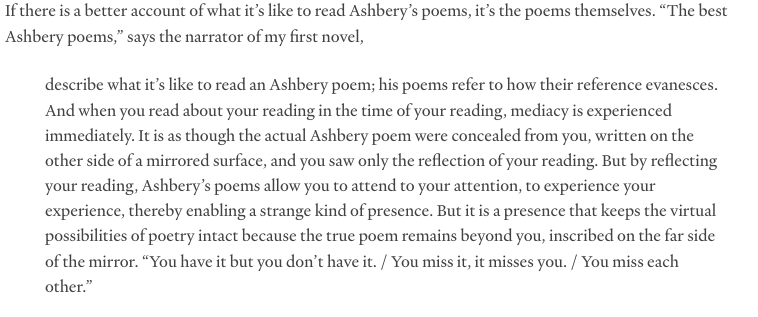 Artssoy's tweet photo. Ben Lerner, The I and the You
#JohnAshbery
https://t.co/nCEVLpU0RH https://t.co/h4bs6s0myL
