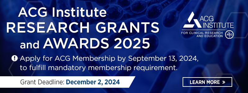 ACG on X: &ldquo;Applications for the 2025 #ACGInstitute Research Awards 