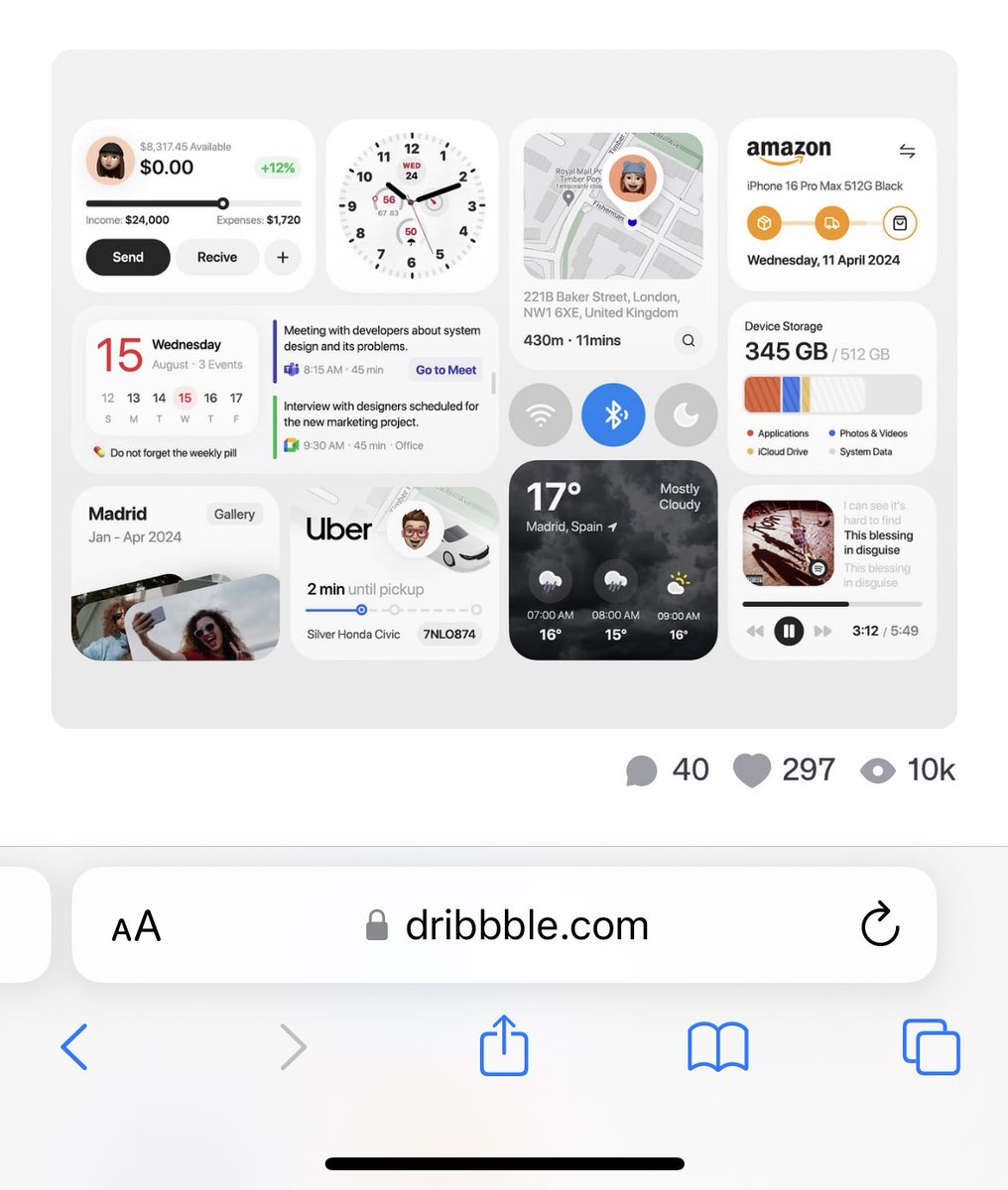 Yohan_Designer's tweet image. Getting 10k views on Dribbble in less than a month is pretty awesome, right?🥳