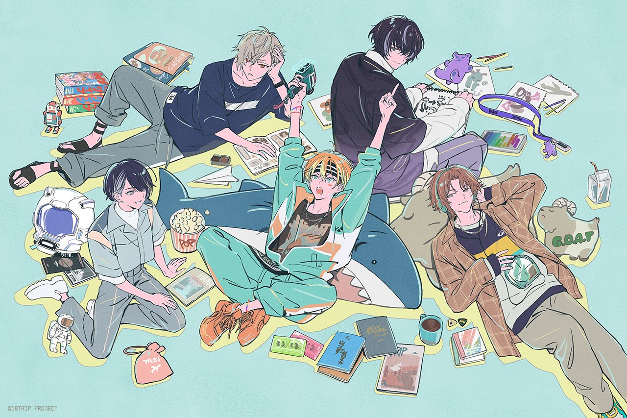 18TRIP エイトリ カセット イラスト 昼班 衣川 季肋 公式