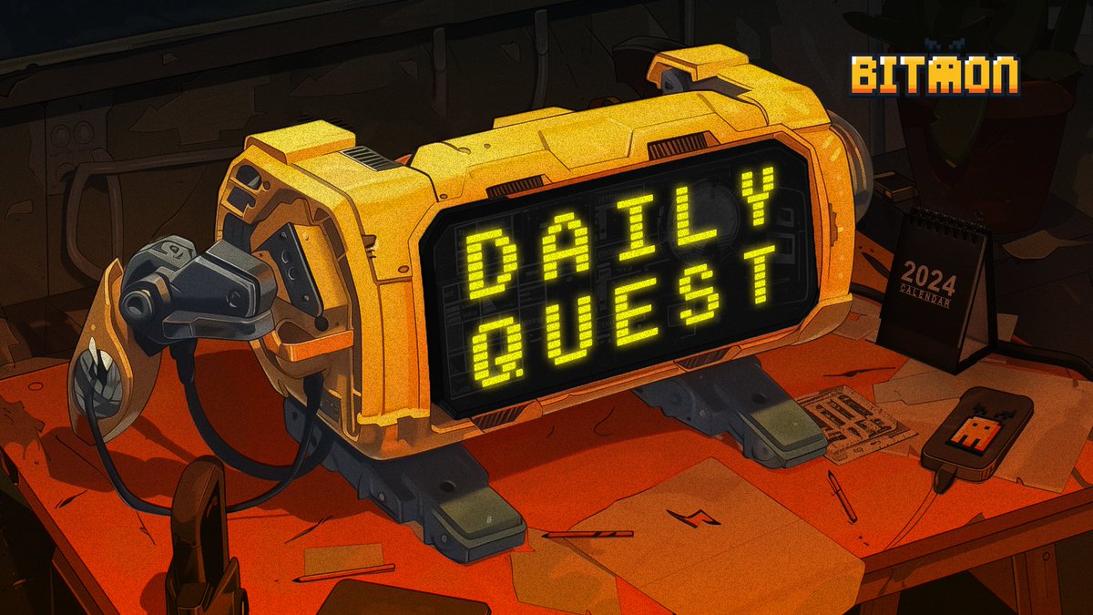 INTRODUCING DAILY QUESTS! 🎯

Take on a new quest every day to earn rewards!

Complete a 3-day, 7-day, or 14-day streak for even bigger prizes!

👉 Today’s Quest:
Use up all your tap energy and share a screenshot in t.me/bitmonAI → Daily Quests.
