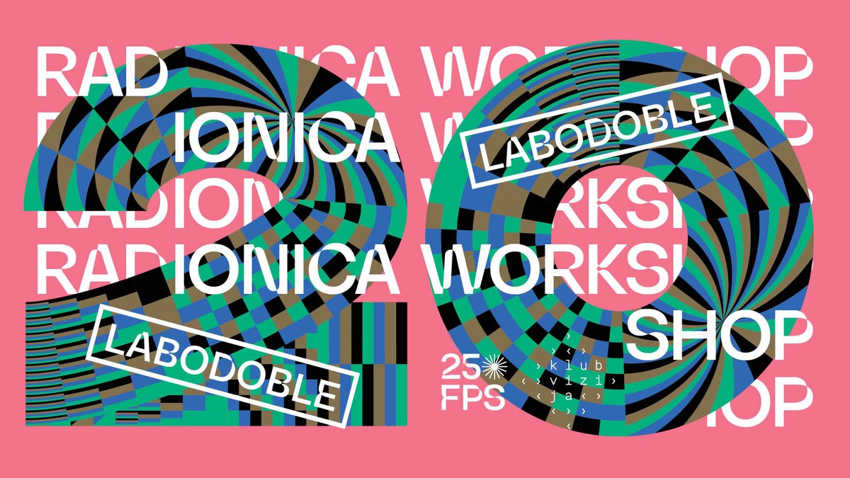 Beyond excited about the workshops to be held during the Festival in collab with Klubvizija: PRINCIPLES OF CINEMA AND PERCEPTION held by Jan Kulka and SITE SPECIFIC PLANT DEVELOPER by Labodoble. They are free, make sure to apply by September 20! More info 25fps.hr/en/news/worksh…
