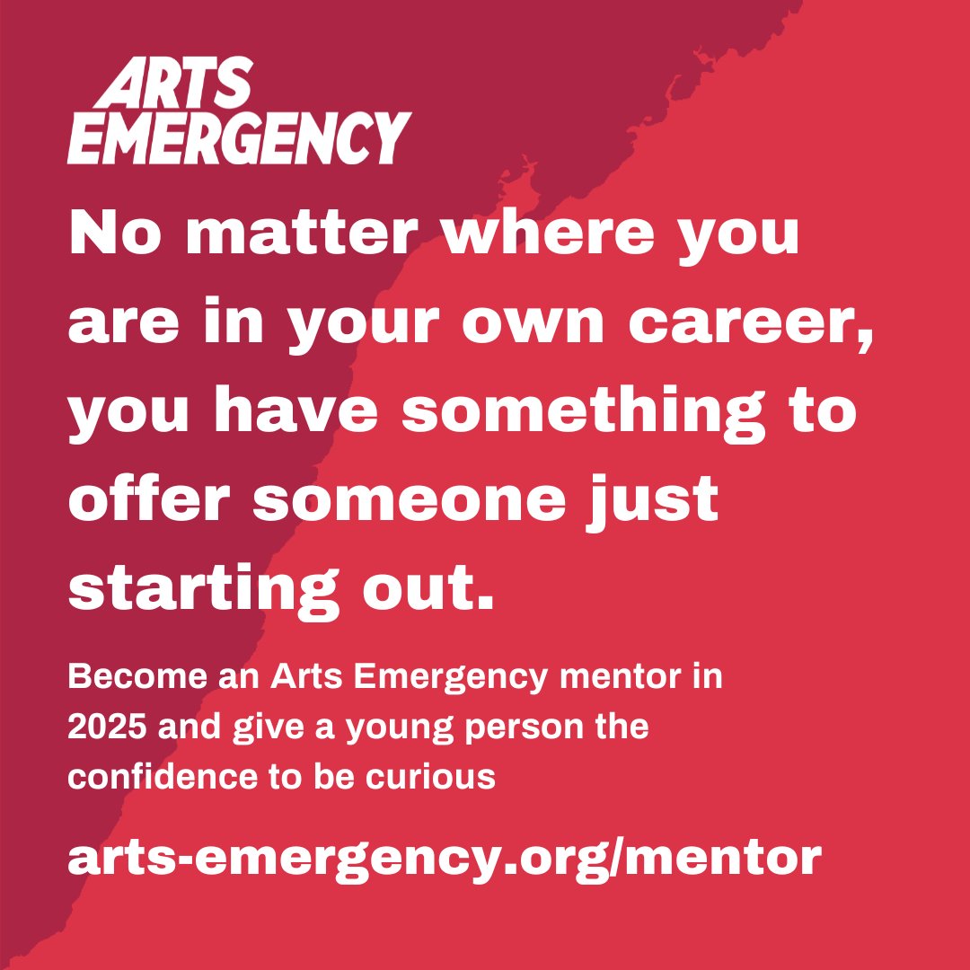 Miranda Debenham (@mdebenham1) on Twitter photo Hey guys, if you work in the arts and want to feel good, do good, and pass on some of your knowledge and network to the next generation, sign up with <a href="/ArtsEmergency/">Arts Emergency</a> mentoring! They train you and support you, and you get to open doors and possibilities for young people! Do it! Hey guys, if you work in the arts and want to feel good, do good, and pass on some of your knowledge and network to the next generation, sign up with <a href="/ArtsEmergency/">Arts Emergency</a> mentoring! They train you and support you, and you get to open doors and possibilities for young people! Do it!