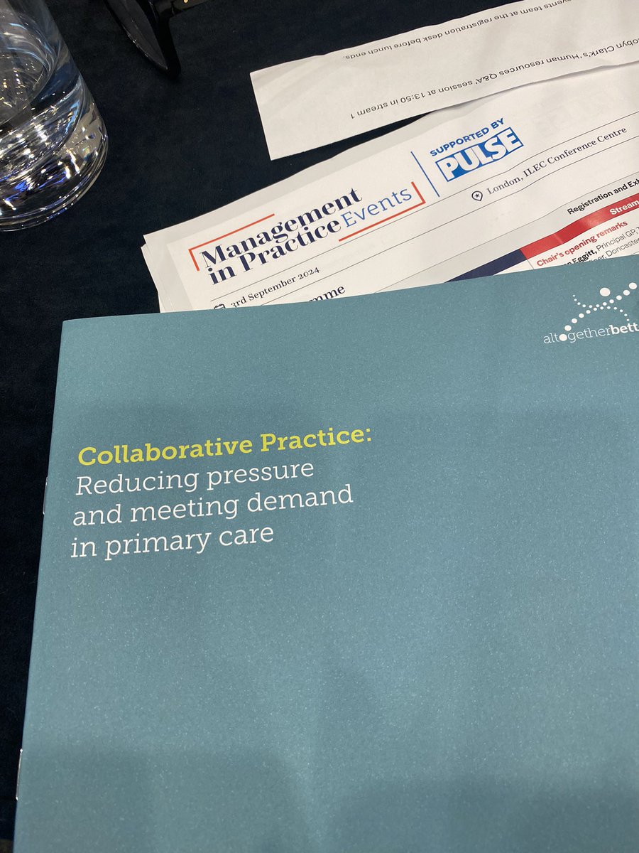 TheIGPM's tweet image. Stream one at @GPpracticeMGMT is with Alyson McGregor from @al2getherbetter she’s talking about #Collaborativepractice and adding capacity and resources by doing things differently