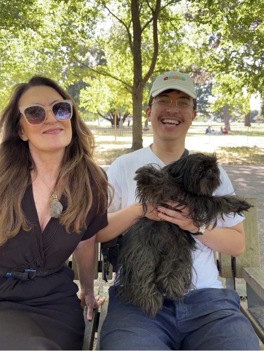 Emily Dean (@divine_miss_em) on Twitter photo This week’s guest on Walking The Dog is the hilarious <a href="/PhilNWang/">Phil Wang // Insta: @wangpix</a> seen here LITERALLY laughing at my dog. Can’t imagine why..
Raymond and I adored this man and his new Netflix special Wang In There Baby! so give it a watch and listen to our pod 🐶
podcasts.apple.com/gb/podcast/wal… This week’s guest on Walking The Dog is the hilarious <a href="/PhilNWang/">Phil Wang // Insta: @wangpix</a> seen here LITERALLY laughing at my dog. Can’t imagine why..
Raymond and I adored this man and his new Netflix special Wang In There Baby! so give it a watch and listen to our pod 🐶
podcasts.apple.com/gb/podcast/wal…