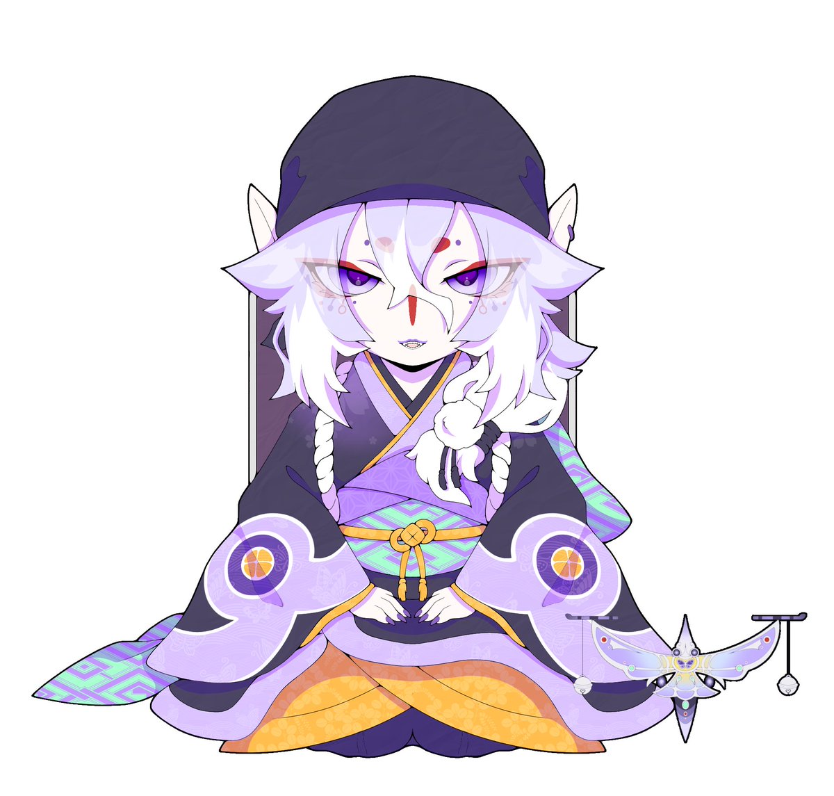 Mukadekiri's tweet photo. Since it's apparently "Medicine Seller Day", here are some babies! 

#モノノ怪_FA https://t.co/TyFGrBHKUf